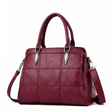 Load image into Gallery viewer, Maroon Retro Shoulder Hand Bag