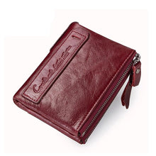 Load image into Gallery viewer, Reddish Bi-Fold Leather Wallet