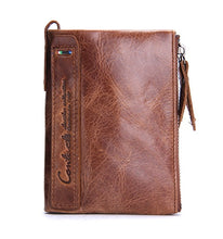 Load image into Gallery viewer, Reddish Bi-Fold Leather Wallet