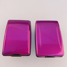 Load image into Gallery viewer, Metallic Card Case Wallet