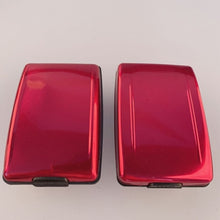 Load image into Gallery viewer, Metallic Card Case Wallet