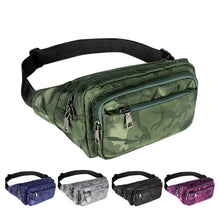 Load image into Gallery viewer, Camouflage Shaded Belt Bag