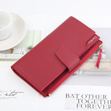 Load image into Gallery viewer, Long Zippered Wallet For Ladies