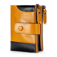 Load image into Gallery viewer, Dual Toned Zippered Wallet