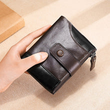 Load image into Gallery viewer, Dual Toned Zippered Wallet
