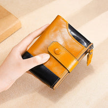 Load image into Gallery viewer, Dual Toned Zippered Wallet