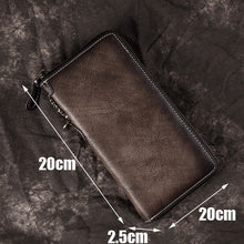 Load image into Gallery viewer, Zippered Leather Handbag