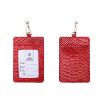 Load image into Gallery viewer, Snake Pattern Neck Wallet