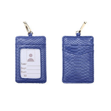Load image into Gallery viewer, Snake Pattern Neck Wallet