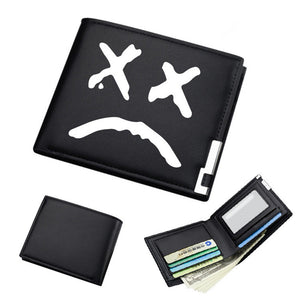 Black Bi-Fold Wallet For Men