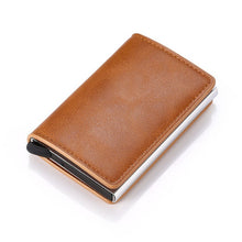 Load image into Gallery viewer, Light Brown Zippered Wallet
