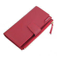 Load image into Gallery viewer, Long Zippered Wallet For Ladies
