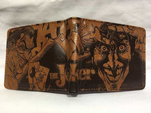 Load image into Gallery viewer, Monster Print Quality Leather Wallet
