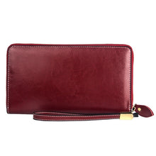 Load image into Gallery viewer, Long Zippered Vintage Wallet
