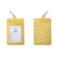 Load image into Gallery viewer, Snake Pattern Neck  Wallet

