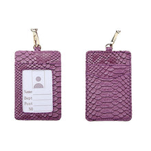 Load image into Gallery viewer, Snake Pattern Neck  Wallet
